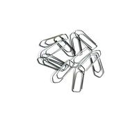 Alevar 100 grapas de acero, pinzas tamaño 33 mm, n.º 4, clip mediano de oficina