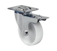 Alex Brands Rueda giratoria con freno 10ZVFD100-UT Poliamix 2-1194 100 mm