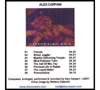 Alex Carpani - Don't Turn Back
