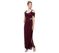 Alex Evenings - Vestido Largo con Hombros Descubiertos para Mujer (Talla pequeña y Regular) - - 44