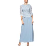Alex Evenings Women's Long Mock Dress