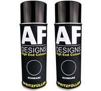 Alex Flittner Designs 2X Spritzfüller Spritzspachtel Spraydose negro Füller Autolack imprimación