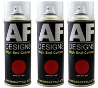 Alex Flittner Designs Barniz para pinza de freno, resistente al calor, 300°, 3 x 400 ml, spray
