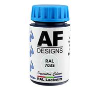 Alex Flittner Designs Barniz RAL 7035 gris claro mate 50 ml madera metal muebles baño barniz retoque barniz de recompatible conción