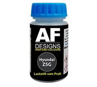 Alex Flittner Designs Lápiz Retoque compatible con Hyundai Z5G Pimienta Gris Metálico de Secado Rápido Tupflack Pintura