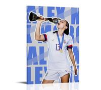Alex Morgan - Cuadros decorativos impermeables y resistentes a las manchas, pósteres de alta definición, adecuados para múltiples escenarios en salas de estar, dormitorios y oficinas, estilo marco, 20