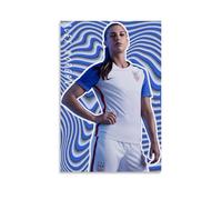 Alex Morgan- Pósteres para dormitorio, póster estético, pintura decorativa, lienzo, arte de pared, póster para sala de estar, decoración de pared, estilo sin marco, 50 x 75 cm