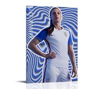 Alex MorganPosters - Póster estético para dormitorio, pintura decorativa, lienzo, arte de pared, póster para sala de estar, decoración de pared, estilo marco, 40 x 60 cm