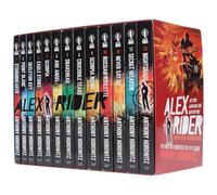 Alex Rider Series - Complete 13-Book Collection by Anthony Horowitz (Stormbreaker; Point Blanc; Skeleton Key; Eagle Strike; Scorpia; Ark Angel; ... Never Say Die; Secret Weapon; Nightshade)