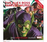 ALEX ROSS MARVEL SUPER VILLAINS MURAL 2025 WALL CAL