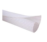 Alex Tech 25mm-3.1m Manguito de Cable Auto-Cierre Recoge Cables Cubre Cables Organizador Cables Funda Cables para Computadora PC Automotriz - Blanco