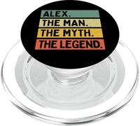 Alex The Man The Myth The Legend - Cita Personalizada Divertida PopSockets PopGrip para MagSafe