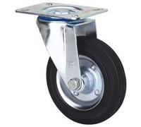 Alex zv - Rueda giratorio diámetro 100 platina 106x86 rodillo goma