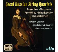Alexander Borodin Great Russian String Quartets (CD) Box Set (Importación USA)