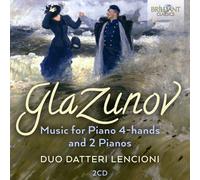 Alexander Glazu Glazunov: Music for Piano 4-hands and 2 P (CD) (Importación USA)