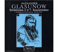 Alexander Glazunov , Neeme Järvi , Bamberger Symphoniker - Symphonien 2o4o7o Konzertwalzer - Orfeo - S 148 852 H