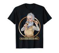 Alexander Graham Bell, Inventor escocés pionero telefónico Camiseta