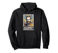 Alexander Graham Bell Sudadera con Capucha