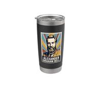 Alexander Graham Bell Vaso térmico de acero inoxidable de doble pared