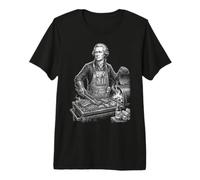 Alexander Hamilton Barbacoa a la Parrilla de Carne Camiseta Premium