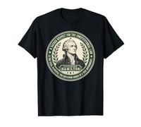 Alexander Hamilton Cita Importancia del Derecho Constitucional Camiseta gráfica económica