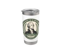 Alexander Hamilton Cita Importancia del Derecho Constitucional Vaso térmico de acero inoxidable de doble pared