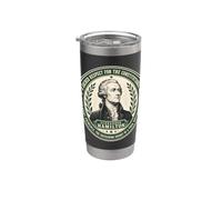 Alexander Hamilton Cita Importancia del Derecho Constitucional Vaso térmico de acero inoxidable de doble pared