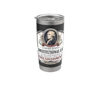 Alexander Hamilton Constitución de Estados Unidos Cotización Gratuita del Gobierno Vaso térmico de acero inoxidable de doble pared