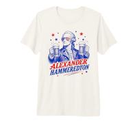 Alexander Hamilton criticó a los Divertidos Amantes de la Cerveza Vintage de EE. UU. Camiseta Premium
