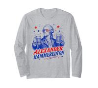 Alexander Hamilton criticó a los Divertidos Amantes de la Cerveza Vintage de EE. UU. Manga Larga