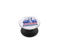 Alexander Hamilton criticó a los Divertidos Amantes de la Cerveza Vintage de EE. UU. PopSockets PopGrip Adhesivo