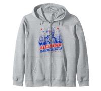 Alexander Hamilton criticó a los Divertidos Amantes de la Cerveza Vintage de EE. UU. Sudadera con Capucha