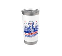 Alexander Hamilton criticó a los divertidos amantes de la cerveza vintage de EE. UU. Vaso térmico de acero inoxidable de doble pared
