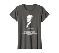 Alexander Hamilton. Éxito, Genius. Camiseta de política Camiseta, Mujer, Asfalto, XS