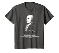 Alexander Hamilton. Éxito, Genius. Camiseta de política Camiseta, Niños, Asfalto, 3 años