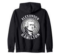 Alexander Hamilton Patriota Americano, Padre Fundador Sudadera con Capucha