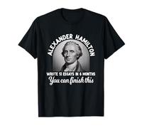 Alexander Hamilton Wrote 51 Essays in 6 Months Vintage Camiseta