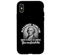 Alexander Hamilton Wrote 51 Essays in 6 Months Vintage Carcasa para iPhone X/XS