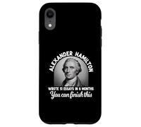 Alexander Hamilton Wrote 51 Essays in 6 Months Vintage Carcasa para iPhone XR