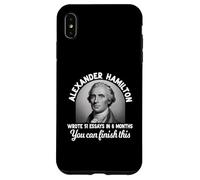 Alexander Hamilton Wrote 51 Essays in 6 Months Vintage Carcasa para iPhone XS MAX
