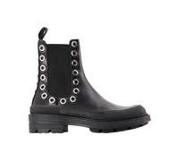 Alexander McQueen - Botines Chelsea con Detalle de Ojales - Shoes - Hombre - Negro - 41 EU -
