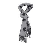 Alexander McQueen - Bufanda Double Face Skull - Accessories - Hombre - Gris - ONE SIZE -