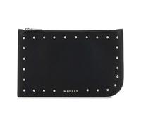 Alexander McQueen- Carteras de cuero negro- Accessories- Hombre- Negro- ONE SIZE- Carteras de cuero negro