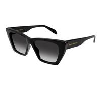 Alexander McQueen Mujer Alexander McQueen AM0299S 001 Gafas de sol Acetato Negro Gris Cat Eye Normal Sombreado
