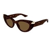 Alexander McQueen Mujer Alexander McQueen AM0442S 003 Gafas de sol Acetato la Habana Marrón Cat Eye