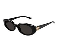 Alexander McQueen Mujer Alexander McQueen AM0469S 001 Gafas de sol Acetato Negro Gris Redonda