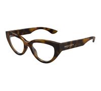 Alexander McQueen Mujer Alexander McQueen AM0529O 002 Monturas ópticas Acetato la Habana Transparente Cat Eye