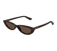 Alexander McQueen Mujer Alexander McQueen AM0535S 002 Gafas de sol Acetato la Habana Marrón Redonda