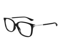 Alexander McQueen Mujer Alexander McQueen AM0554O 005 Monturas ópticas Acetato Negro Transparente Cat Eye