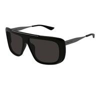 Alexander McQueen Unisex Alexander McQueen AM0492S 002 Gafas de sol Acetato Negro Gris Piloto